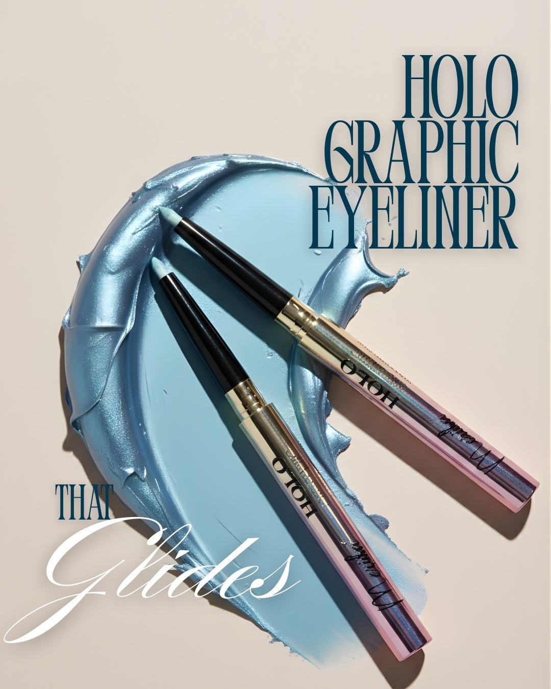 Merida Holographic Party Eyeliner – Smudge Proof & Long Lasting