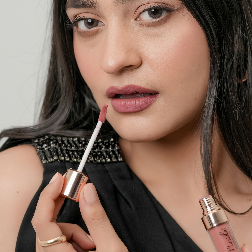 Merida Liquid Lipstick – Transfer Proof & Waterproof