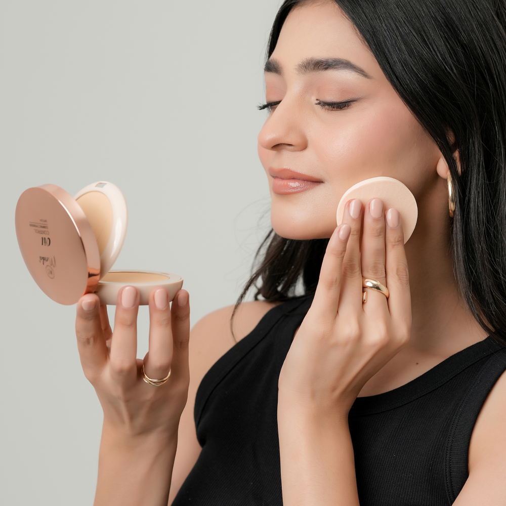 Merida Oil Control Compact Powder – Matte Finish SPF 20+