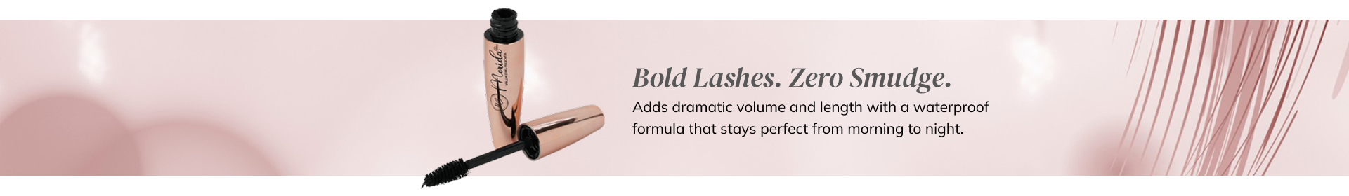 Merida Lash Illusion Mascara – Eye Makeup Products for Bold Lashes and Smudge Proof Wear